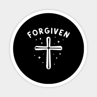 Forgiven by God Christian Inspirational Quote Magnet